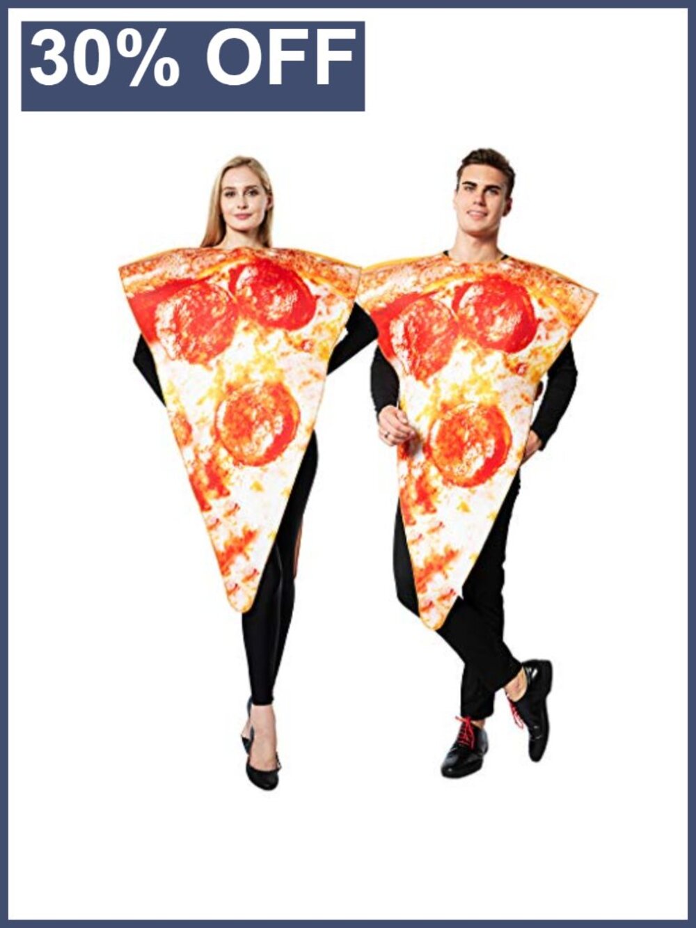 Adult Pizza Slice Costume One Piece Halloween Cosplay Food Mascot